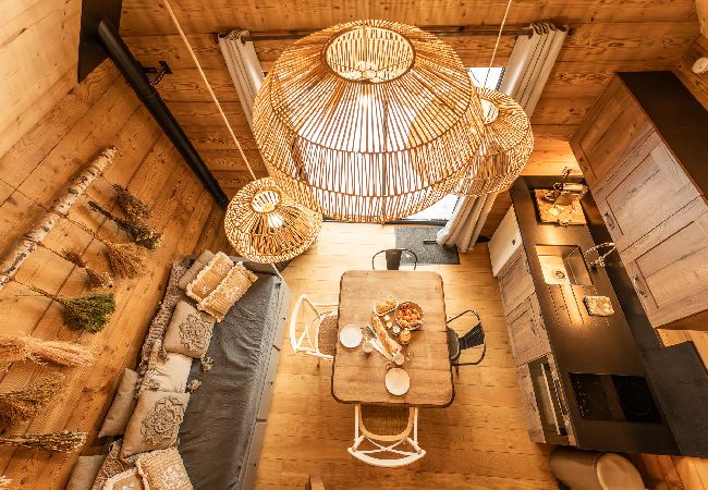 샬레(오두막) 안에 Barbey-Seroux - Lodge 3 - LE JOLIS CHALETS