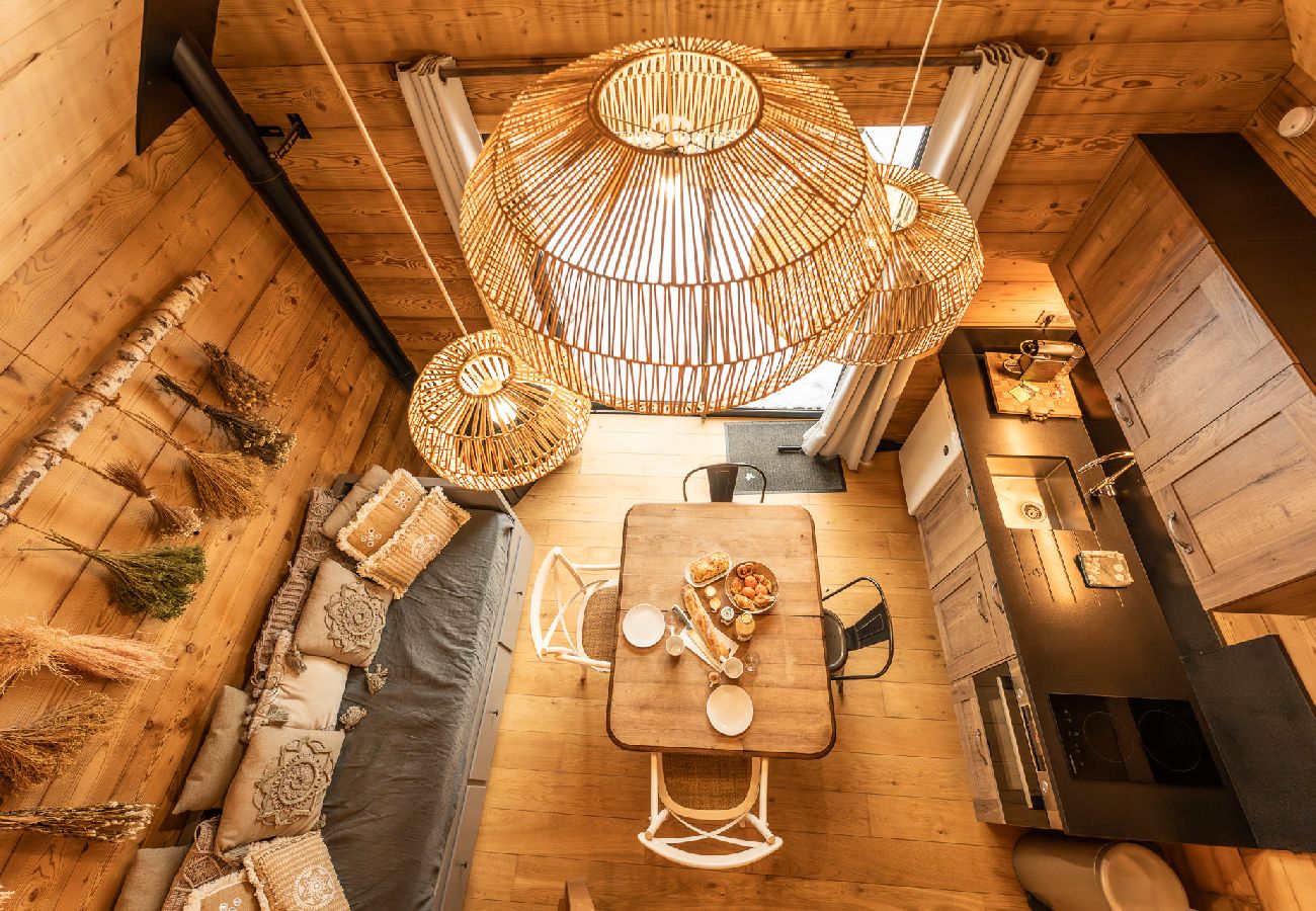 샬레(오두막) 안에 Barbey-Seroux - Lodge 3 - LE JOLIS CHALETS