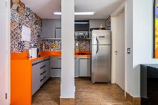 스튜디오(원룸) 안에 São Paulo - Av0302 Studio Avanhandava